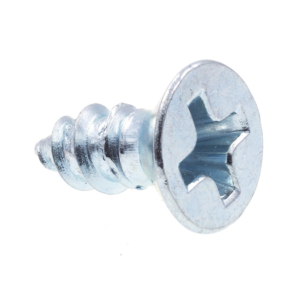 Prime-Line Wood Screw Flat Head Phillips Drive No. 6 X 3/8in Zinc Plated Steel 50PK 9034473 - main